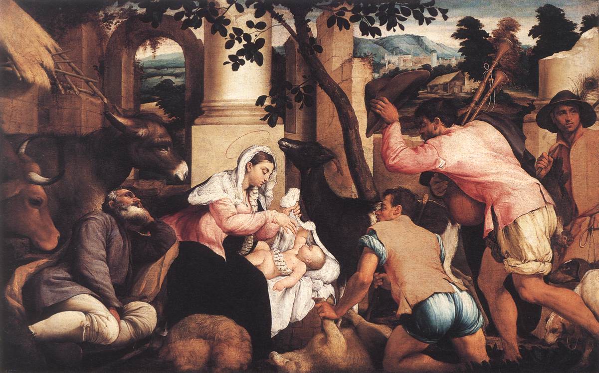 BASSANO, Jacopo Adoration of the Shepherds ss